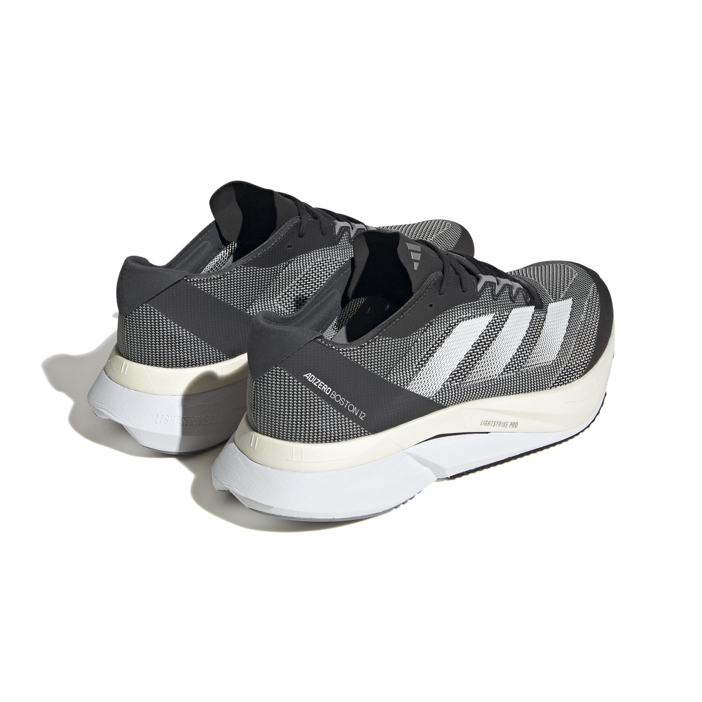 Men Adizero Boston 12 Shoes, Black, A701_ONE, large image number 3