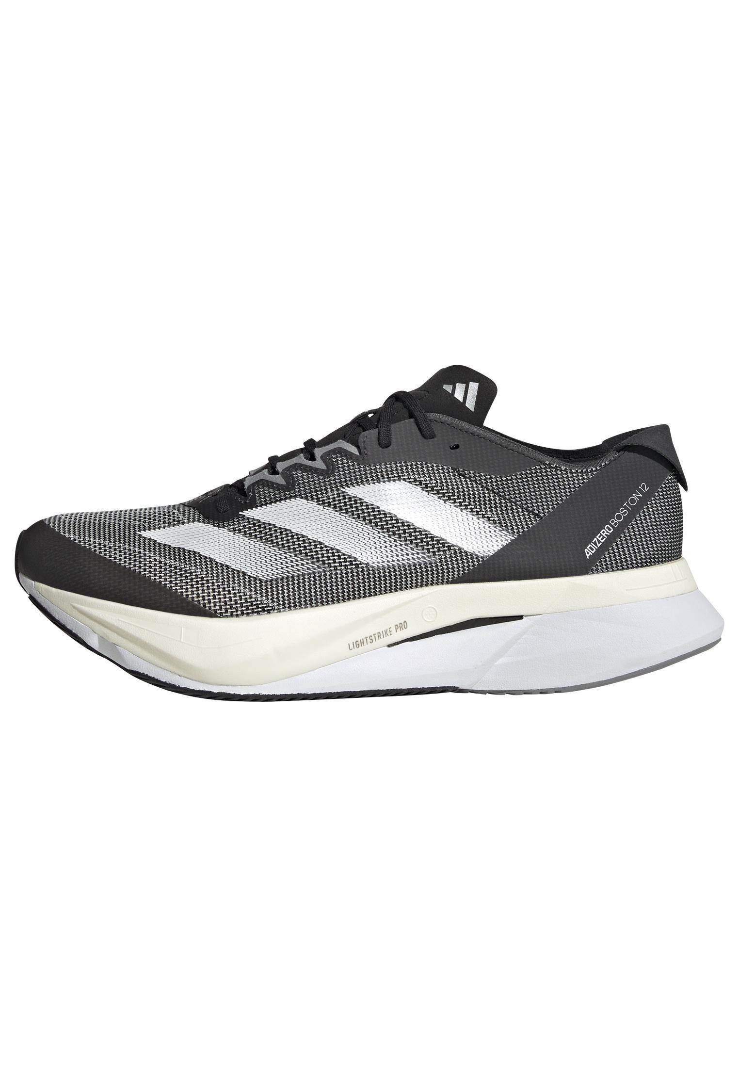 Men Adizero Boston 12 Shoes, Black, A701_ONE, large image number 11