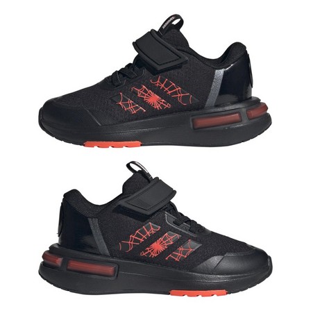 Kids Unisex Marvels Spider-Man Racer Shoes, Black, A701_ONE, large image number 6