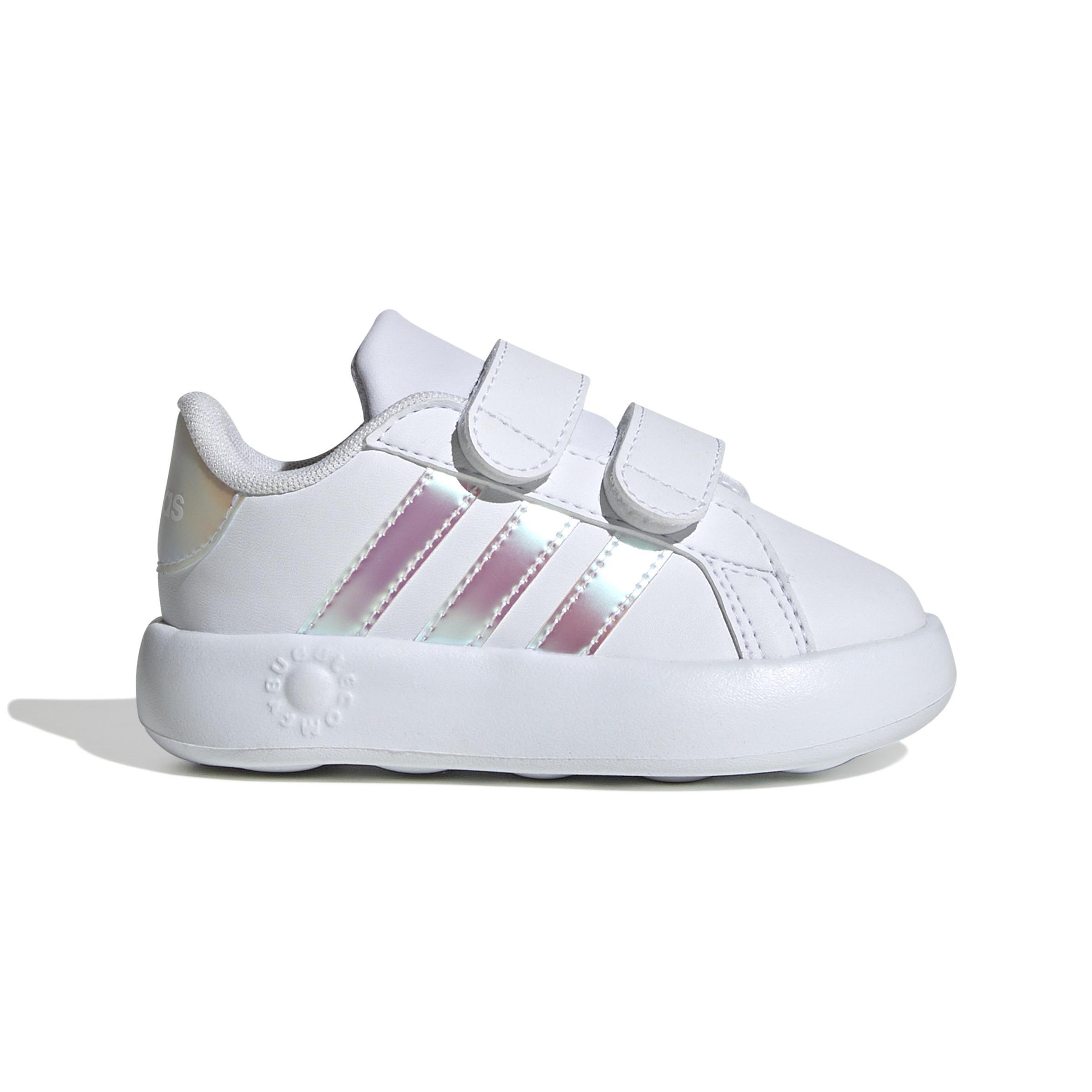 Unisex Kids Grand Court 2.0 Shoes, White, , large image number 0