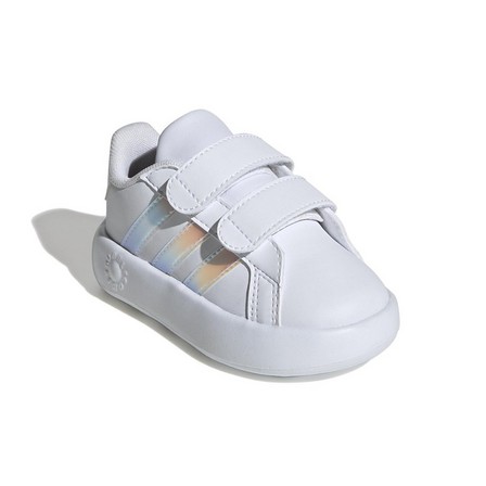 Kids Unisex Grand Court 2.0 Shoes, White, A701_ONE, large image number 1