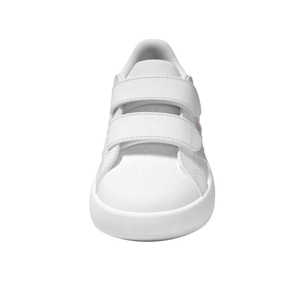 Unisex Kids Grand Court 2.0 Shoes, White, , large image number 6