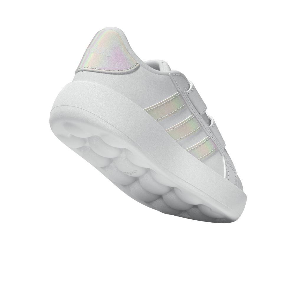 Unisex Kids Grand Court 2.0 Shoes, White, , large image number 13