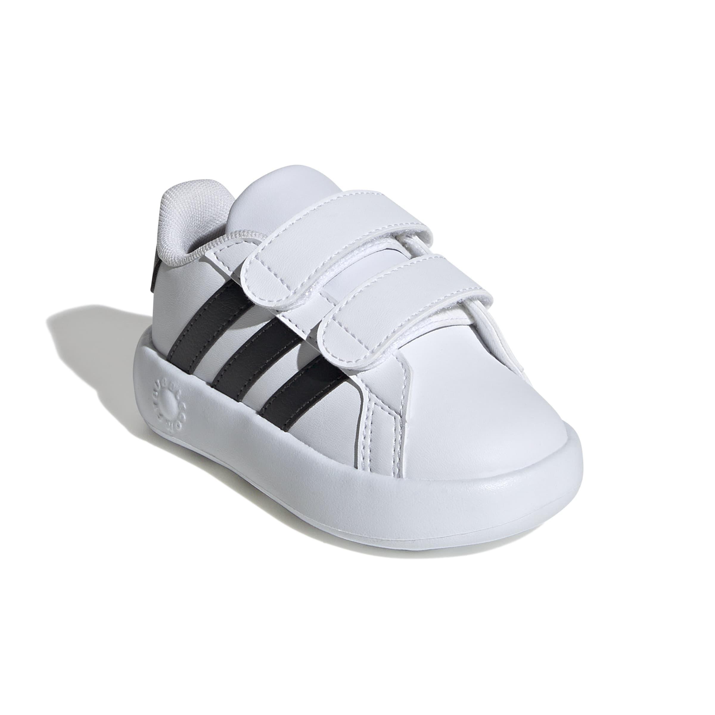 Kids Unisex Grand Court 2.0 Shoes, White, A701_ONE, medium