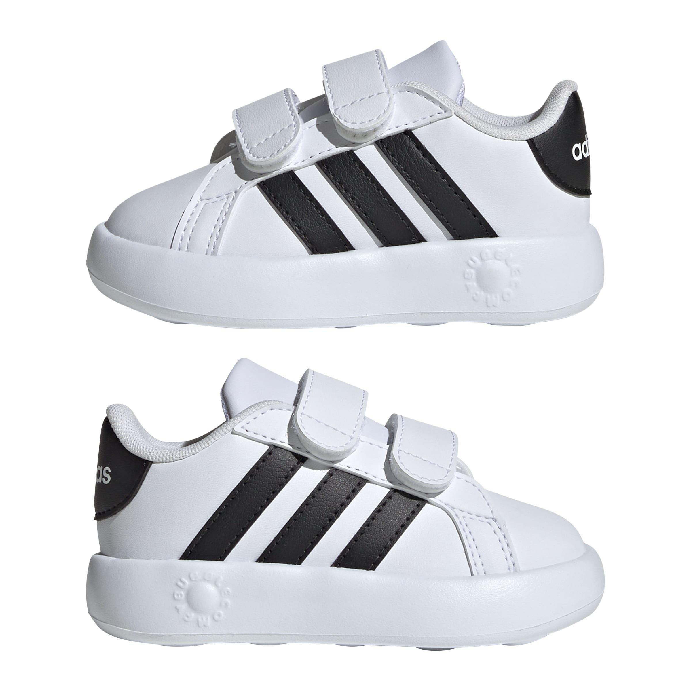 Kids Unisex Grand Court 2.0 Shoes, White, A701_ONE, large image number 7
