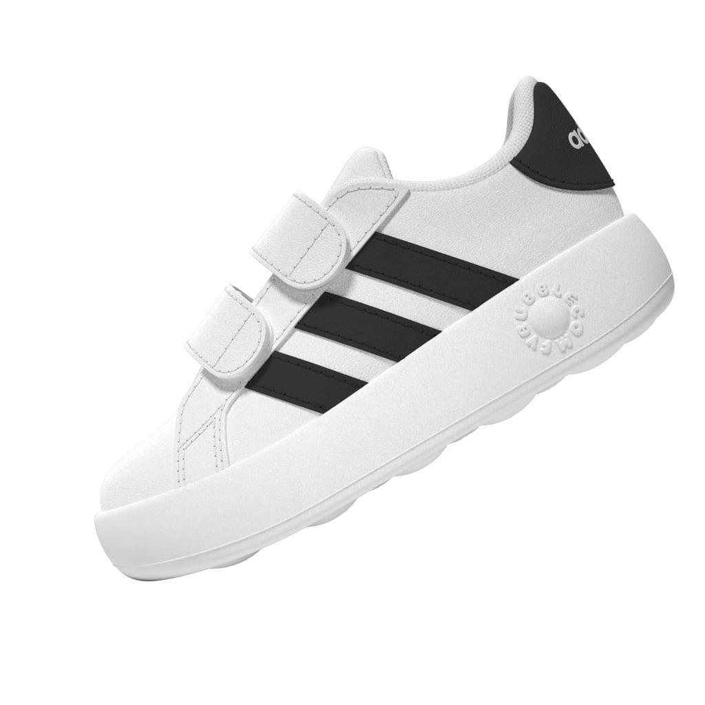 Kids Unisex Grand Court 2.0 Shoes, White, A701_ONE, large image number 8