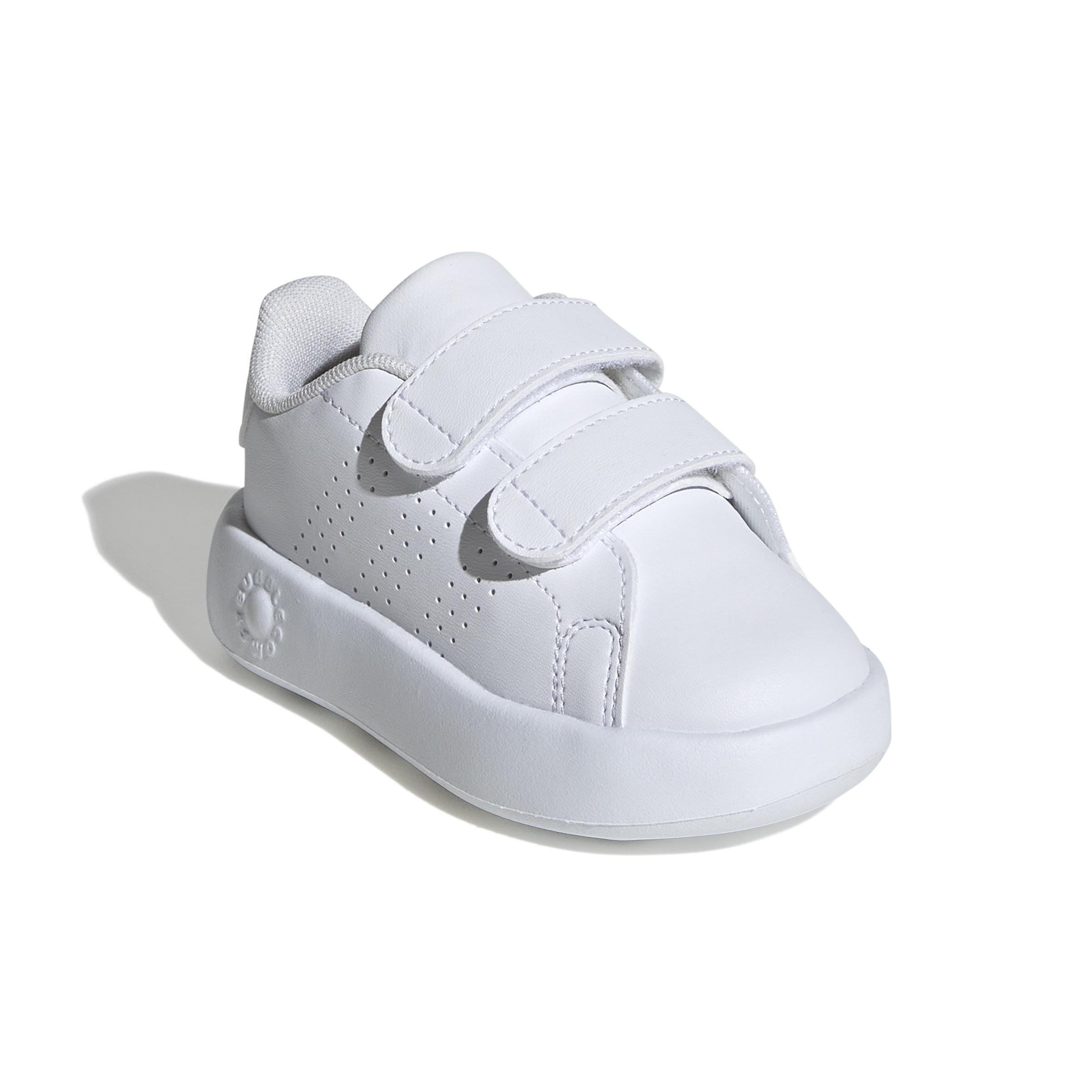 adidas - Kids Unisex Advantage Shoes, White