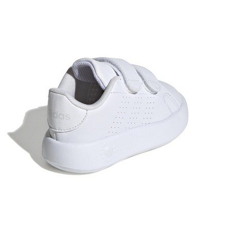 Kids Unisex Advantage Shoes, White, A701_ONE, large image number 2