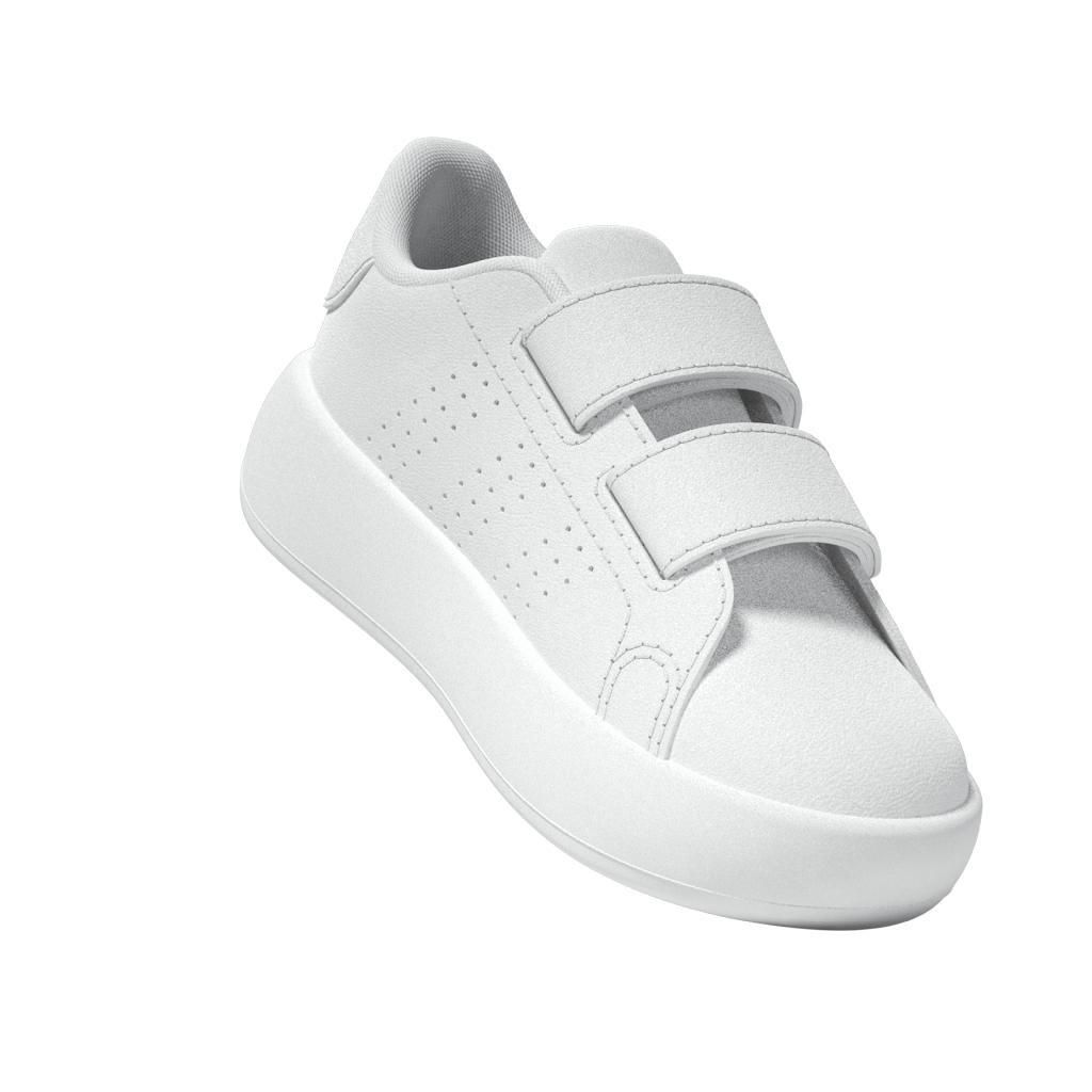 adidas - Kids Unisex Advantage Shoes, White