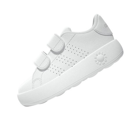 Kids Unisex Advantage Shoes, White, A701_ONE, large image number 10