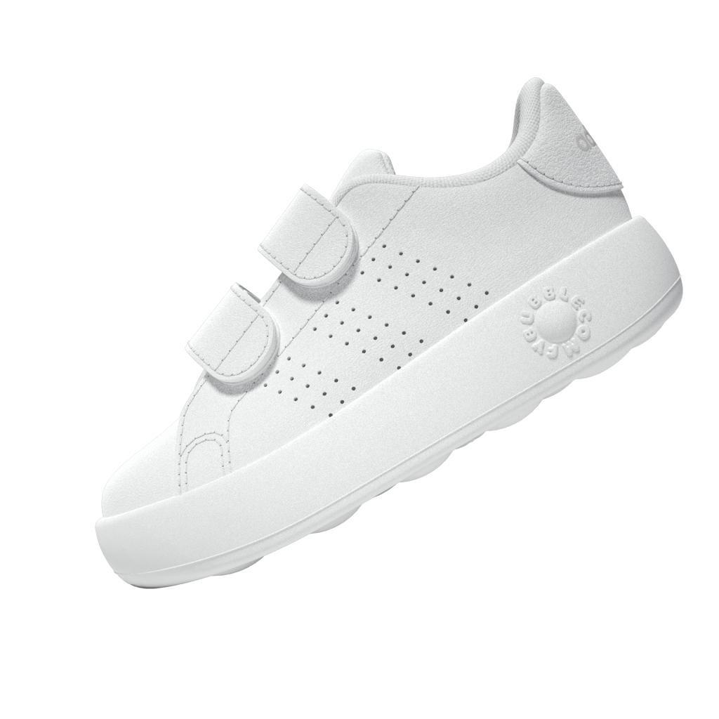 adidas - Kids Unisex Advantage Shoes, White