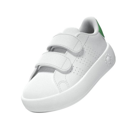 Kids Unisex Advantage Shoes, White, A701_ONE, large image number 5