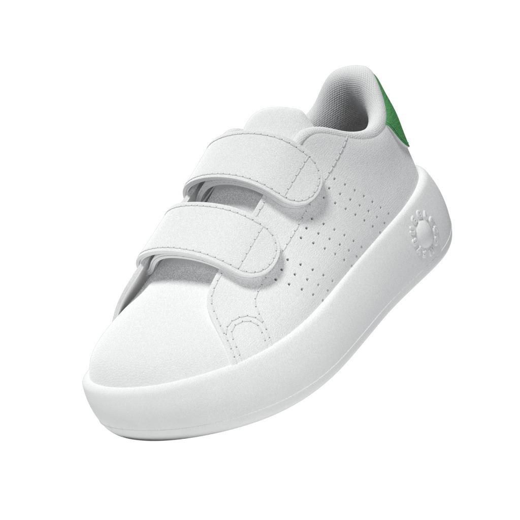 Kids Unisex Advantage Shoes, White, A701_ONE, large image number 5