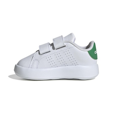 Kids Unisex Advantage Shoes, White, A701_ONE, large image number 7