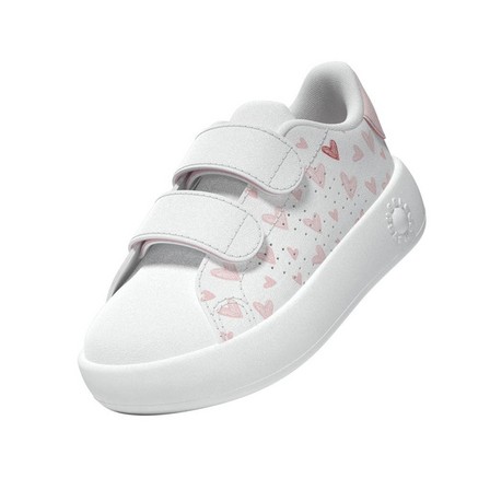 Kids Unisex Advantage Shoes, White, A701_ONE, large image number 13