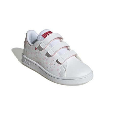 Unisex Kids Advantage Shoes, White, A701_ONE, large image number 1