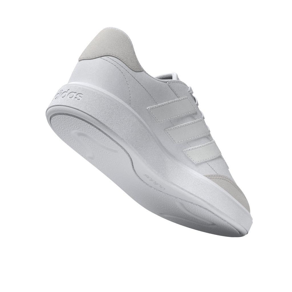 Kids Unisex Courtblock Shoes, White, A701_ONE, large image number 12