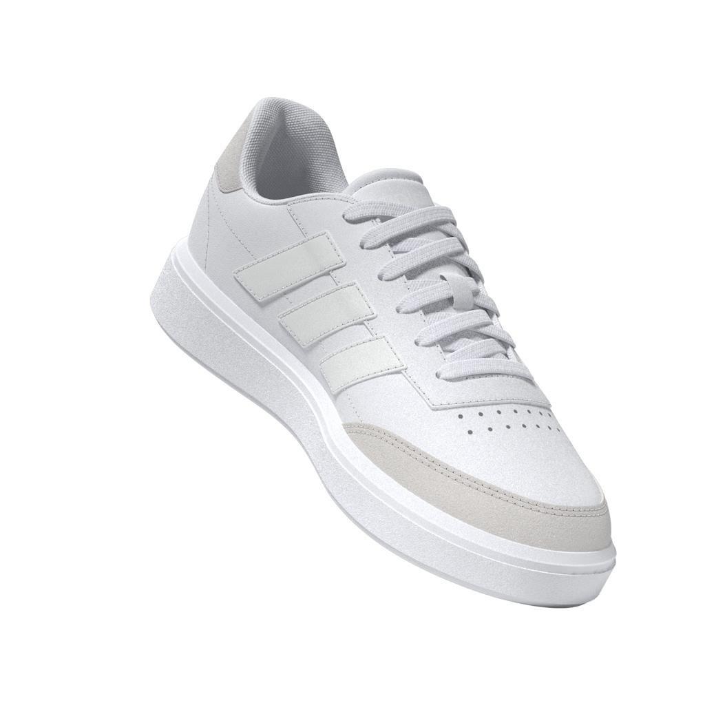 Kids Unisex Courtblock Shoes, White, A701_ONE, large image number 14