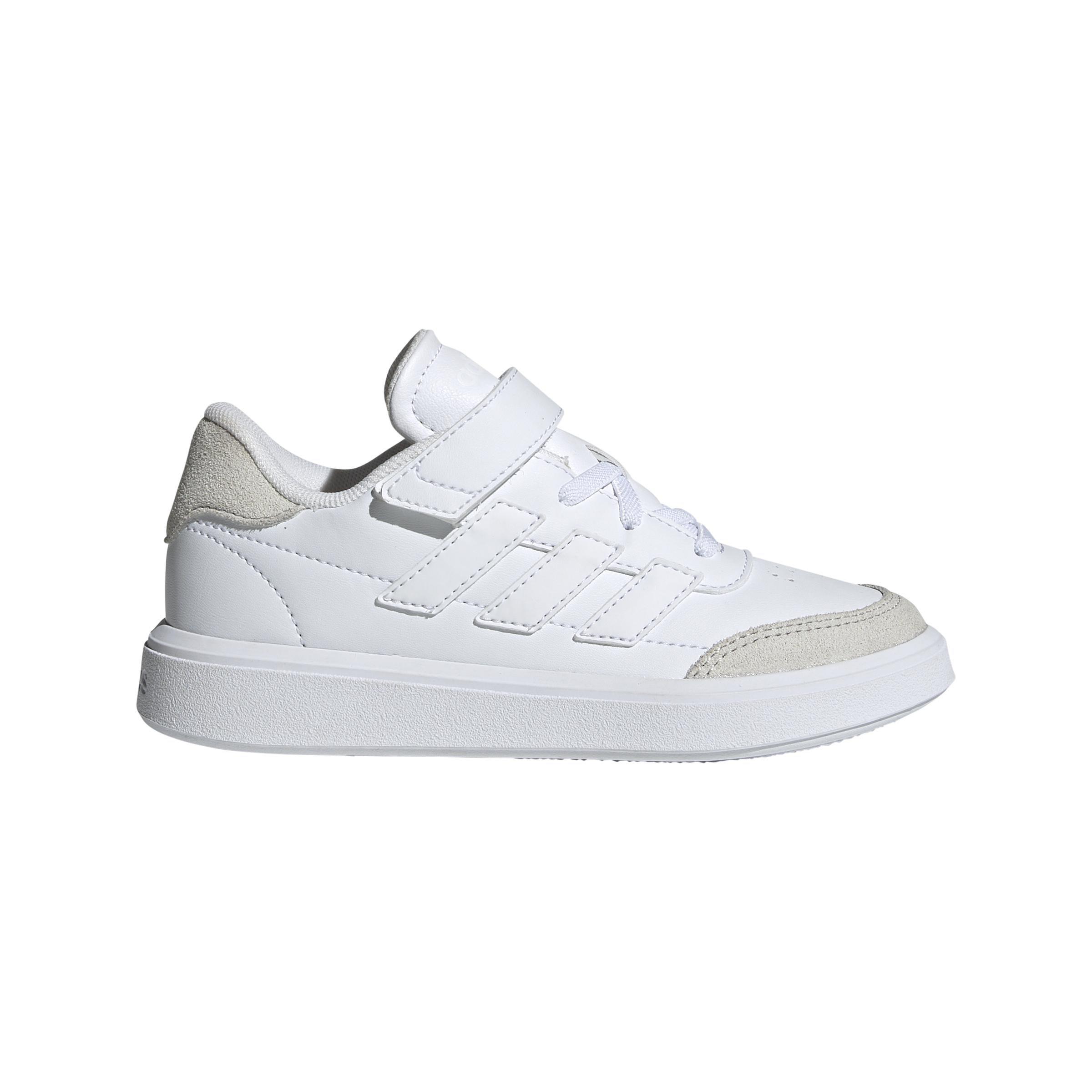 Unisex Kids Courtblock Shoes, White, , large image number 0