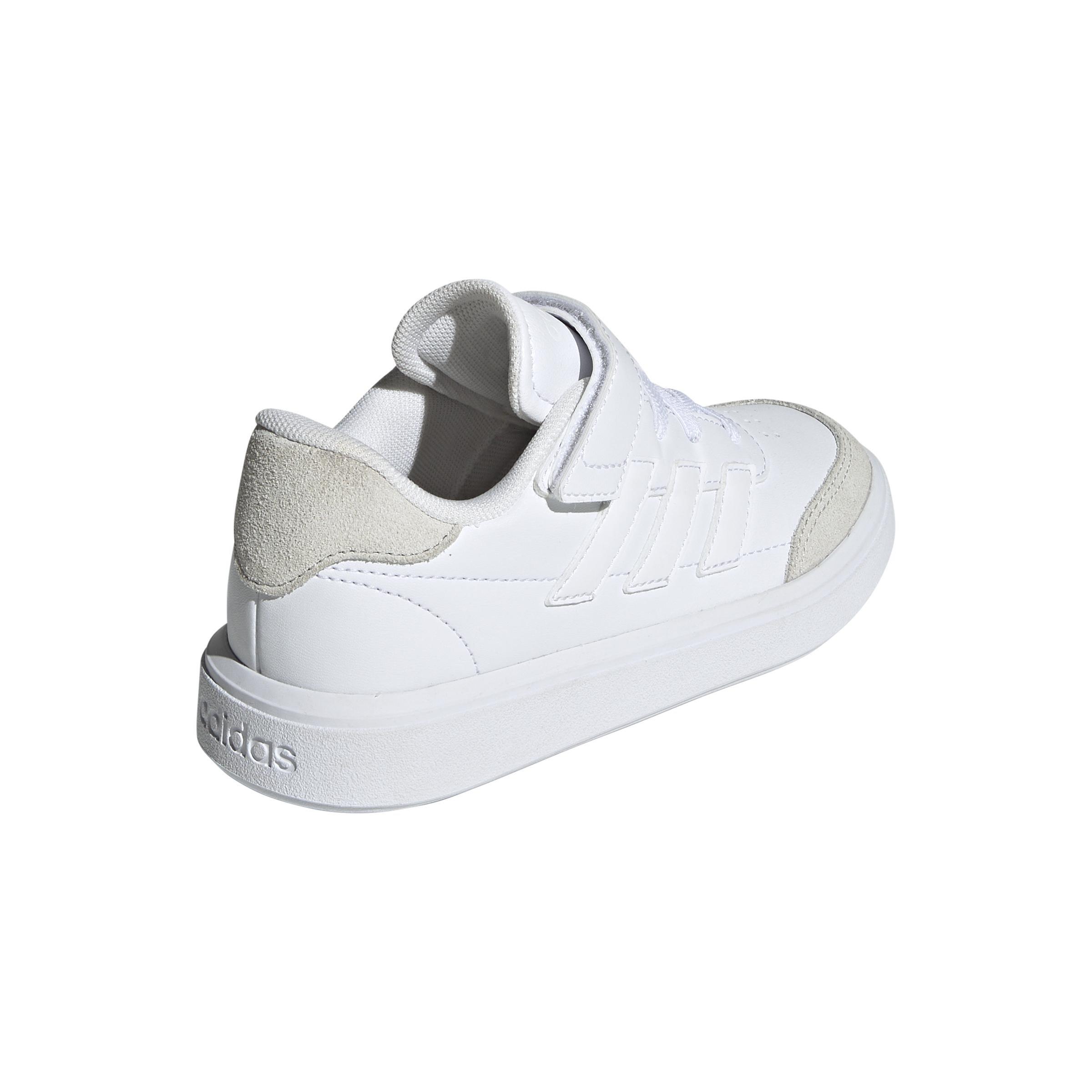 Unisex Kids Courtblock Shoes, White, , large image number 3