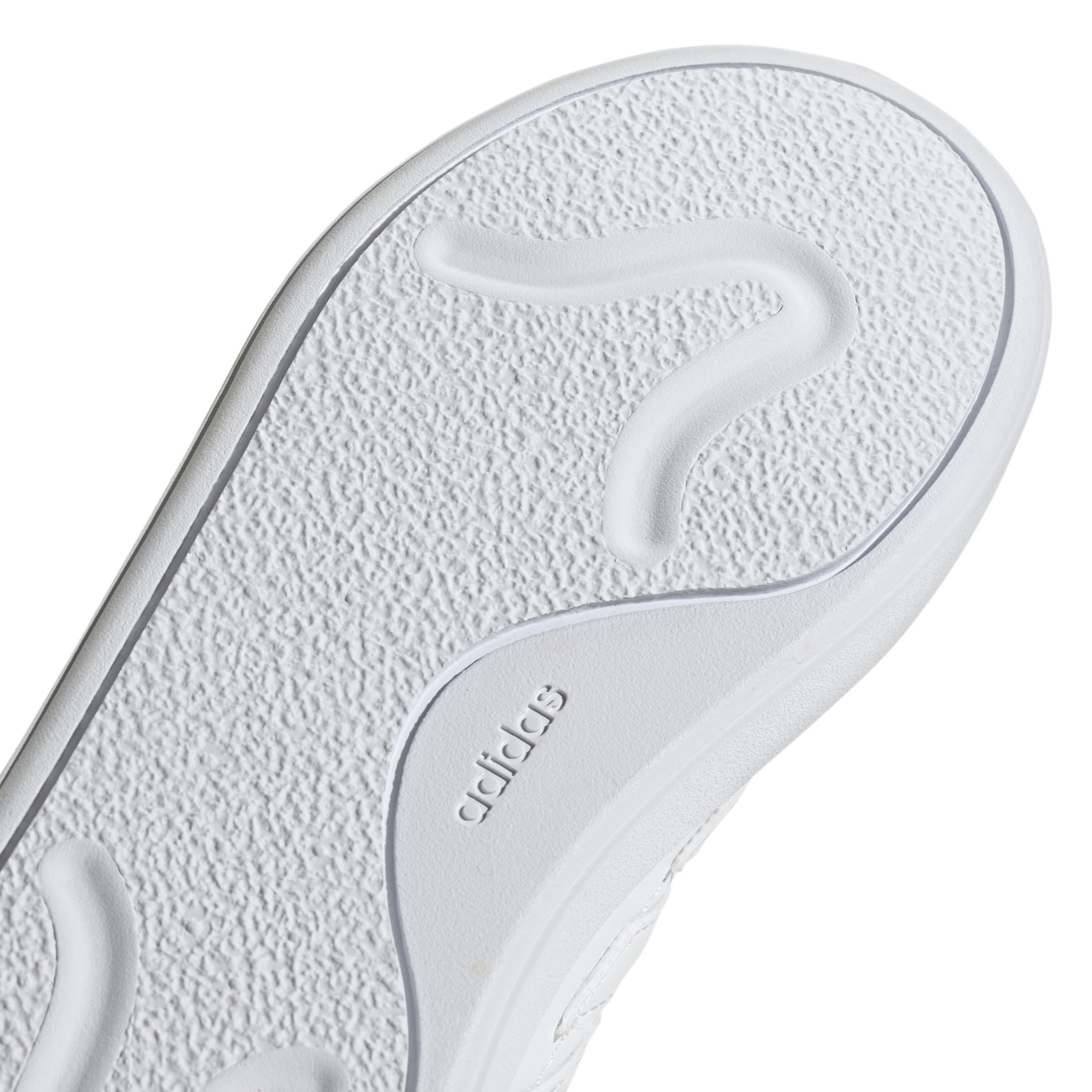 Unisex Kids Courtblock Shoes, White, , large image number 4