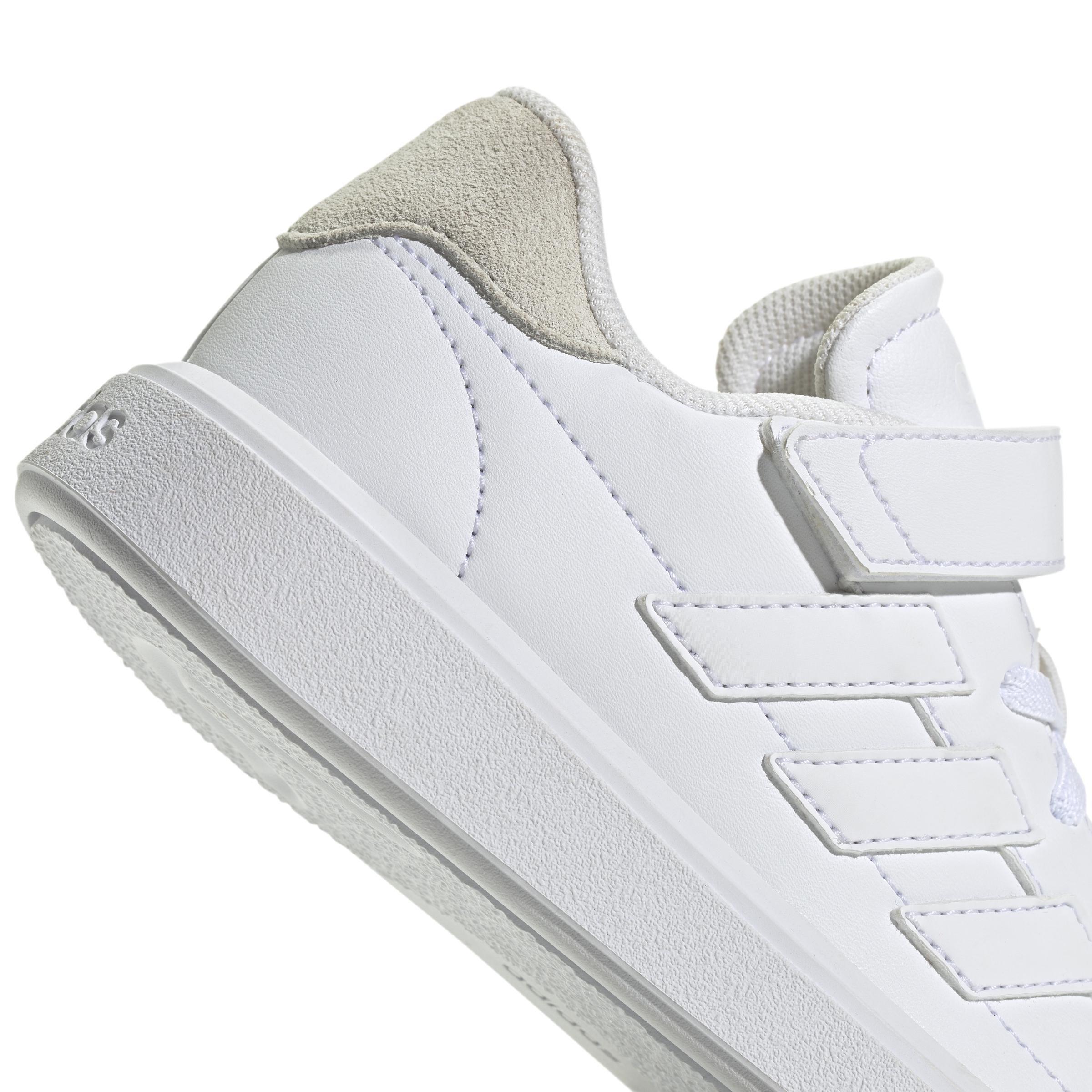 Unisex Kids Courtblock Shoes, White, , large image number 5
