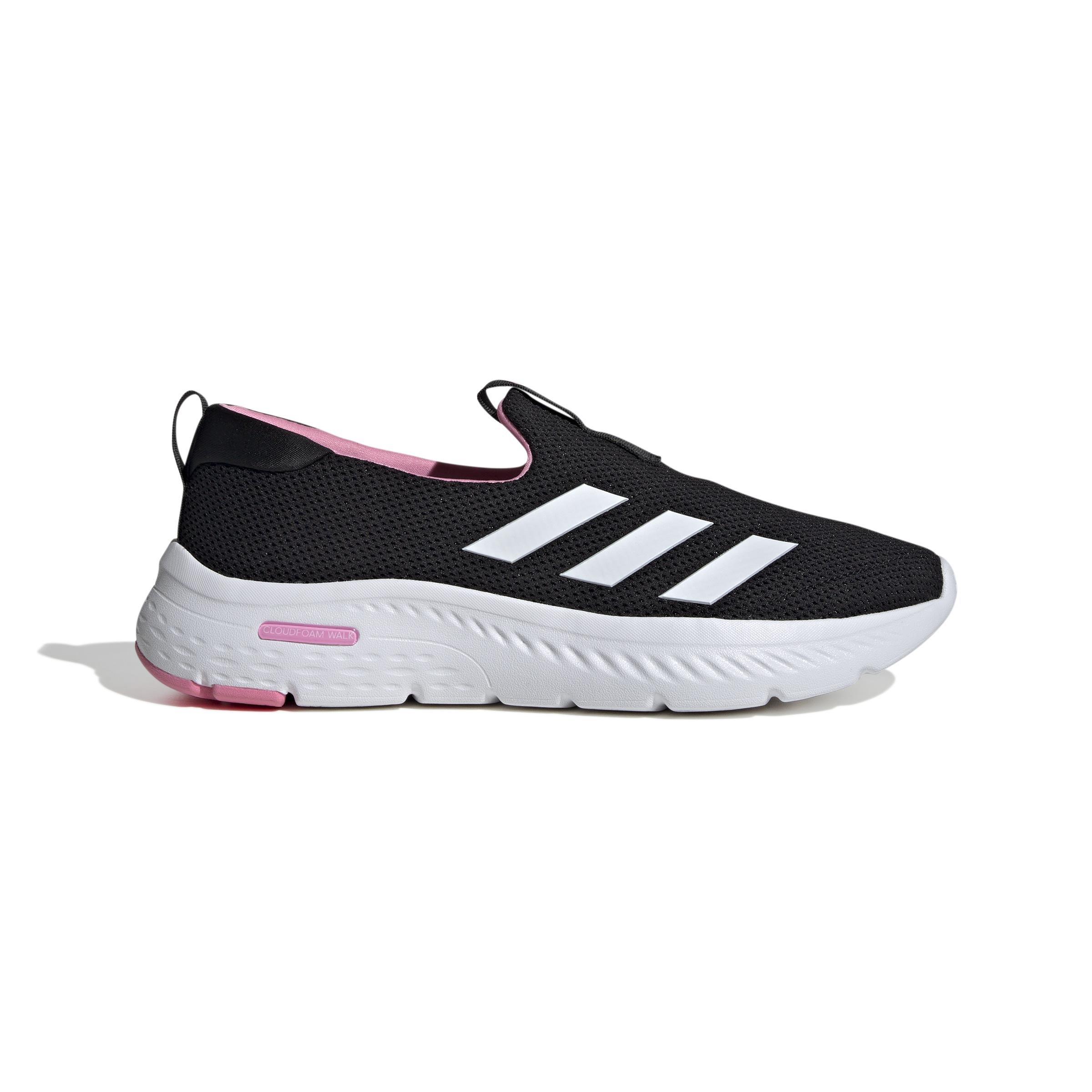 adidas - Cloudfoam Move Lounger Shoes CBLACK/FTWWHT/BLIPNK Female Adult