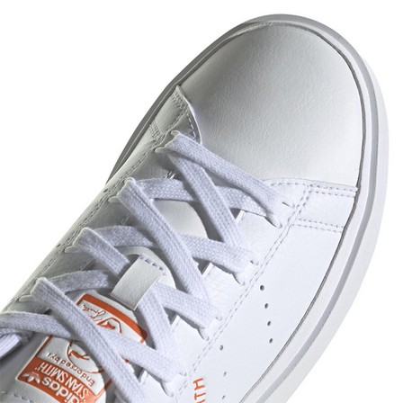 Female Stan Smith Bonega Shoes, White, A701_ONE, large image number 6