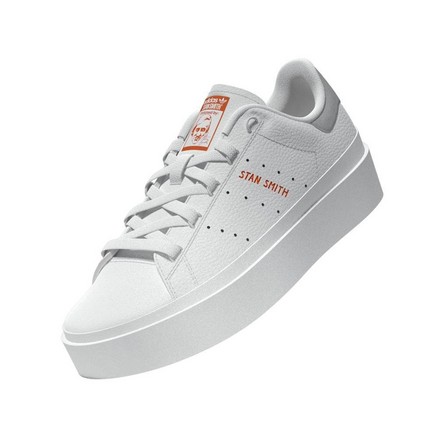 Female Stan Smith Bonega Shoes, White, A701_ONE, large image number 7