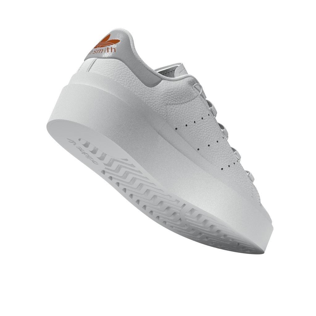 Female Stan Smith Bonega Shoes, White, A701_ONE, large image number 10