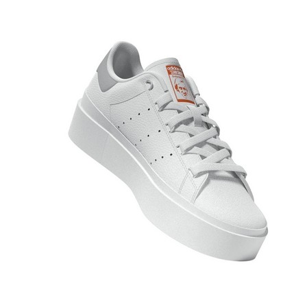 Female Stan Smith Bonega Shoes, White, A701_ONE, large image number 11