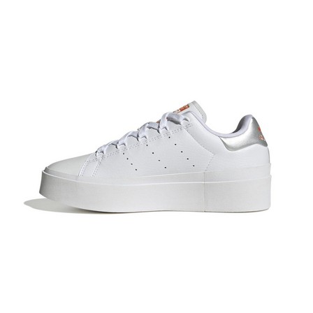 Female Stan Smith Bonega Shoes, White, A701_ONE, large image number 12