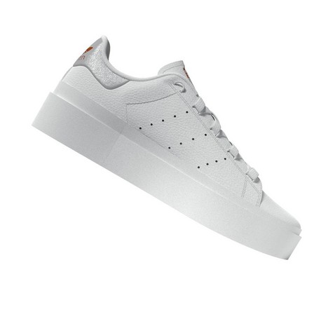 Female Stan Smith Bonega Shoes, White, A701_ONE, large image number 18