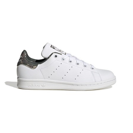 Unisex Kids Stan Smith Shoes, White, A701_ONE, large image number 12