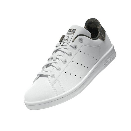 Unisex Kids Stan Smith Shoes, White, A701_ONE, large image number 13