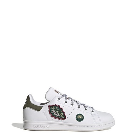 Kids Unisex Stan Smith Shoes, White, A701_ONE, large image number 6