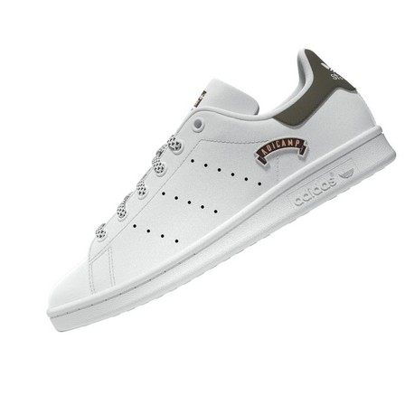 Kids Unisex Stan Smith Shoes, White, A701_ONE, large image number 13