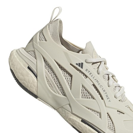 Women Adidas By Stella Mccartney Solarglide Running Shoes, Beige, A701_ONE, large image number 3