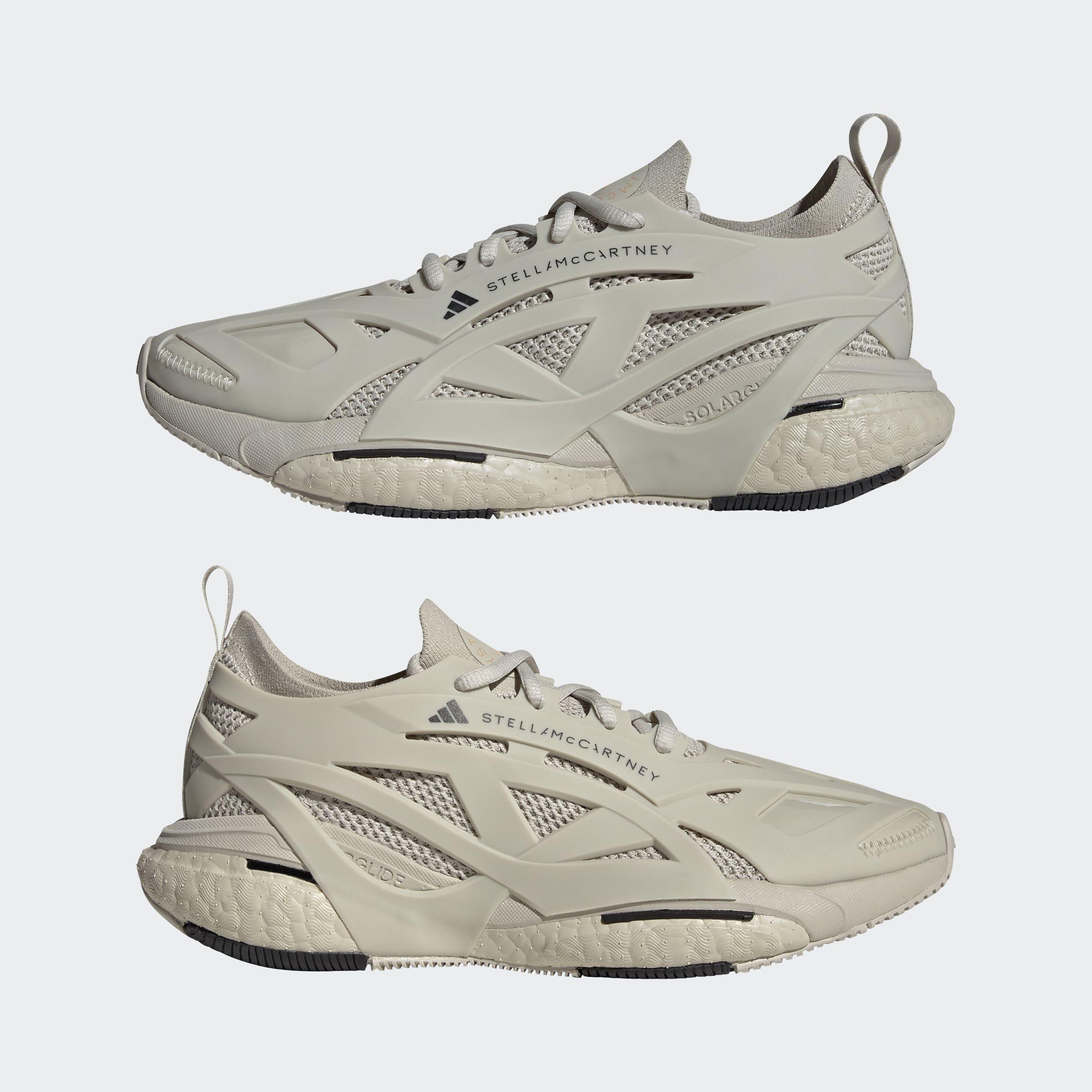 By Stella Mccartney Solarglide Running Shoes, Beige, A701_ONE, large image number 6