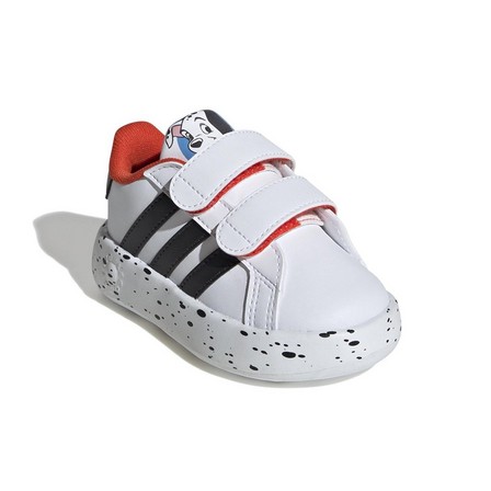 Kids Unisex Grand Court 2.0 101 Tennis Sportswear Shoes, White, A701_ONE, large image number 1