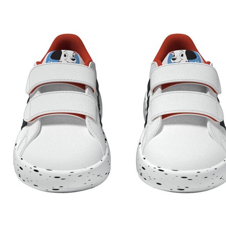 Kids Unisex Grand Court 2.0 101 Tennis Sportswear Shoes, White, A701_ONE, large image number 9