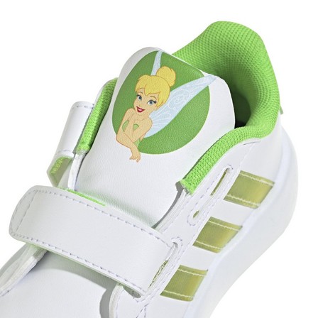Kids Unisex Grand Court 2.0 Tink Tennis Sportswear Shoes, White, A701_ONE, large image number 4