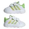 Kids Unisex Grand Court 2.0 Tink Tennis Sportswear Shoes, White, A701_ONE, thumbnail image number 5