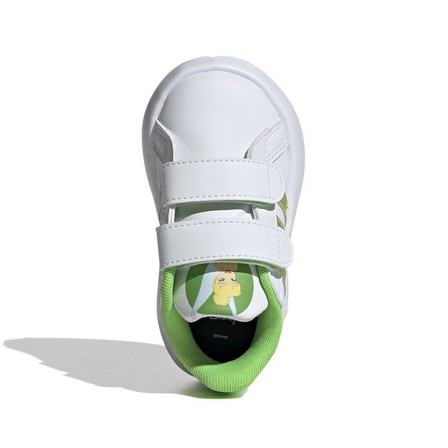 Kids Unisex Grand Court 2.0 Tink Tennis Sportswear Shoes, White, A701_ONE, large image number 12