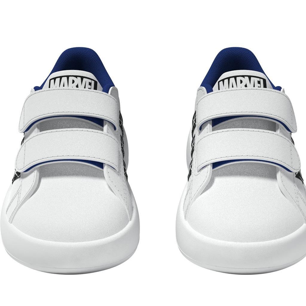 Unisex Kids Marvel's Spider-Man Grand Court Shoes, White, A701_ONE, large image number 13