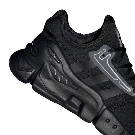 Men Adifom Flux Shoes, Black, A701_ONE, large image number 4