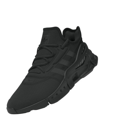 Men Adifom Flux Shoes, Black, A701_ONE, large image number 7