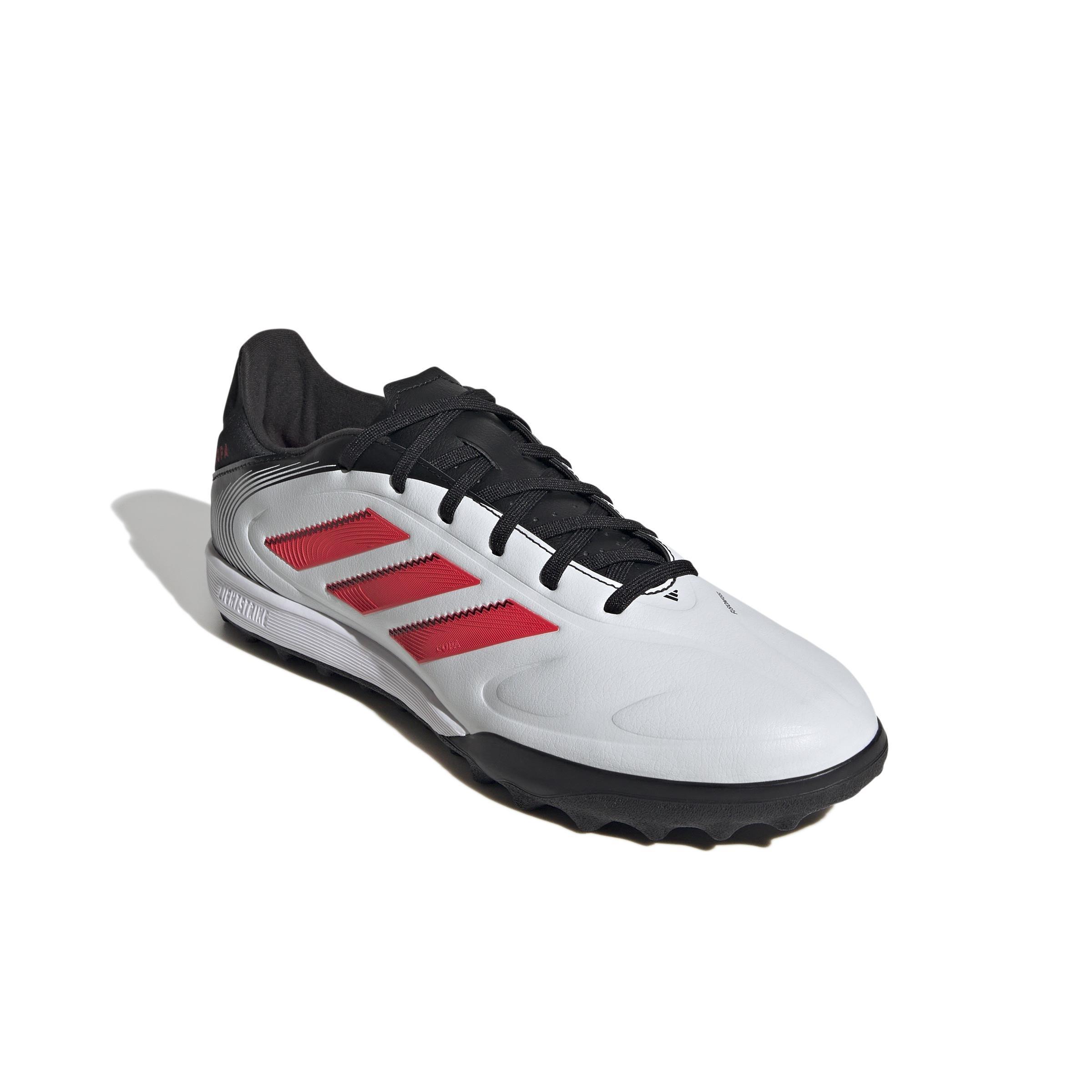 Unisex Copa Pure 3 League Turf Boots, White, , large image number 2