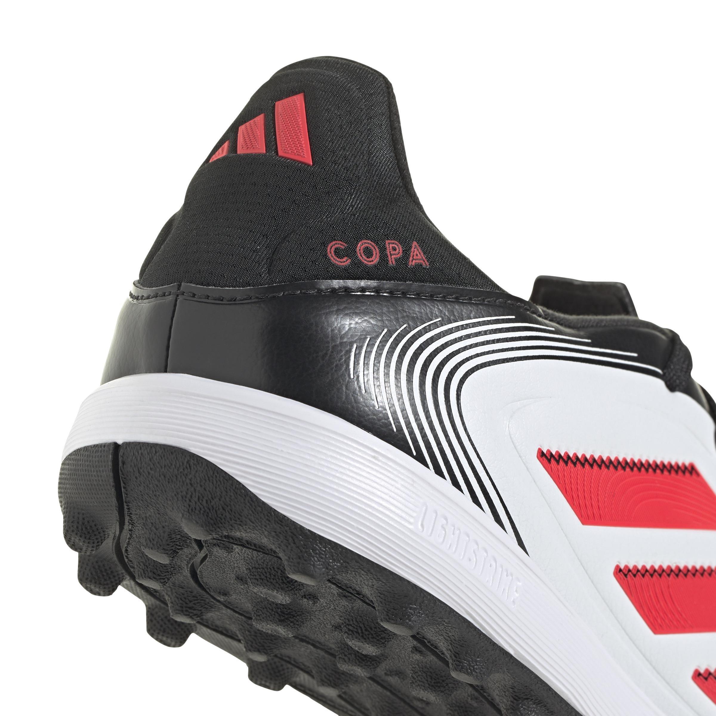 Unisex Copa Pure 3 League Turf Boots, White, , large image number 4