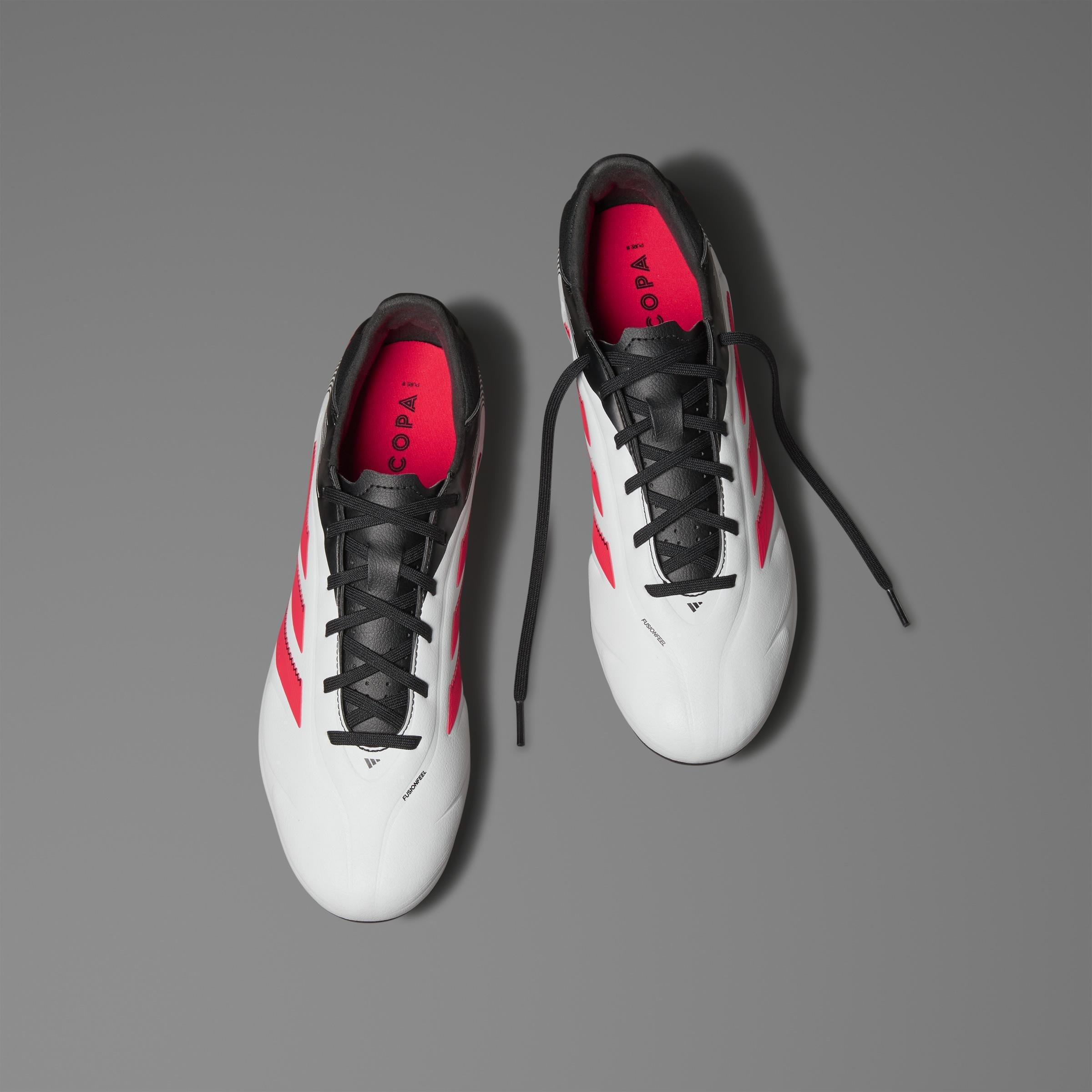 Unisex Copa Pure 3 League Firm/Multi-Ground Boots, White, , large image number 7
